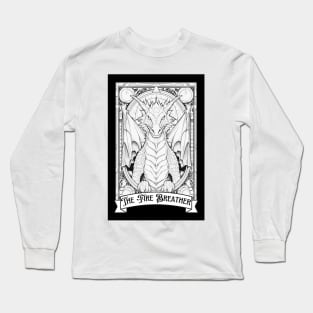 Dragon Tarot Card Long Sleeve T-Shirt